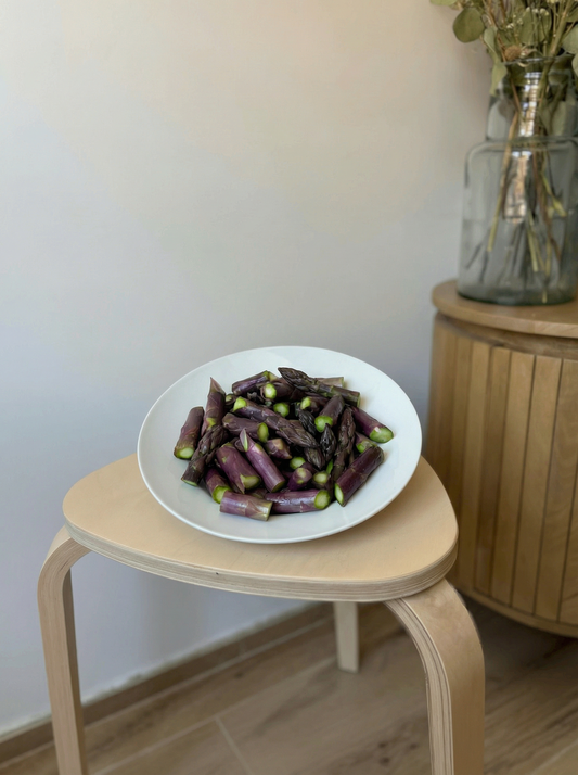 Esparrago Púrpura ECO (manojo 250 gr)